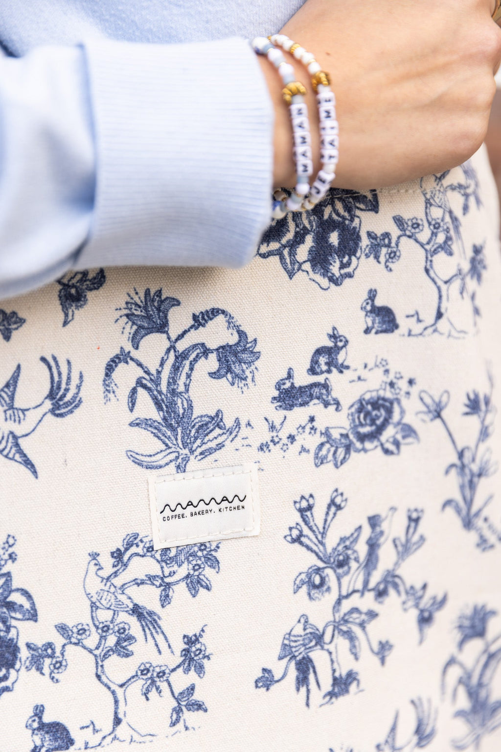 signature toile tote bag